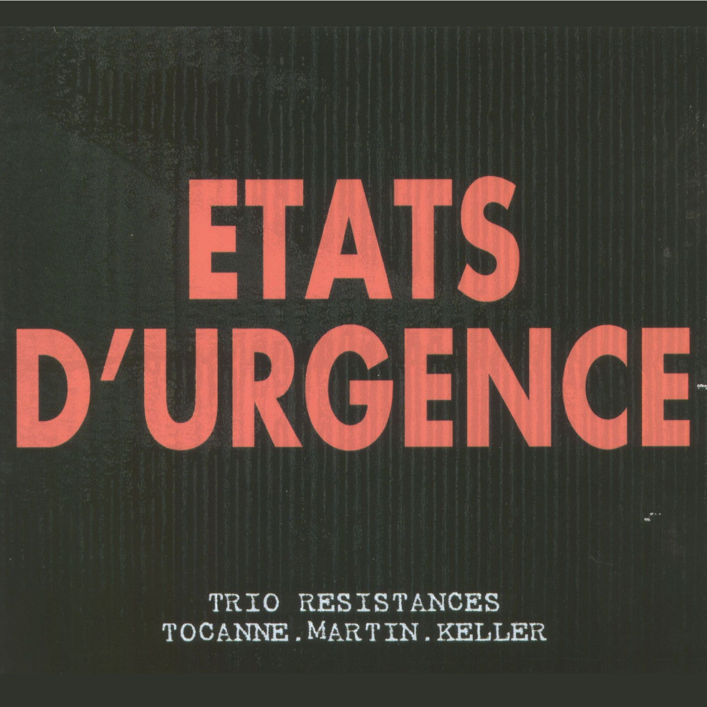 ETATS D'URGENCE