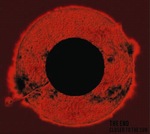 The end closer to the sun