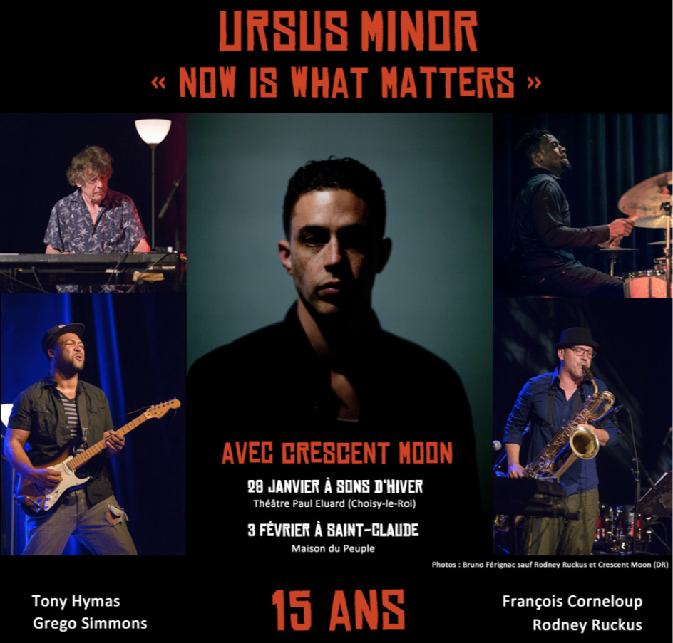 Concert d'Ursus Minor le  28 janvier et le 3 février 2018
